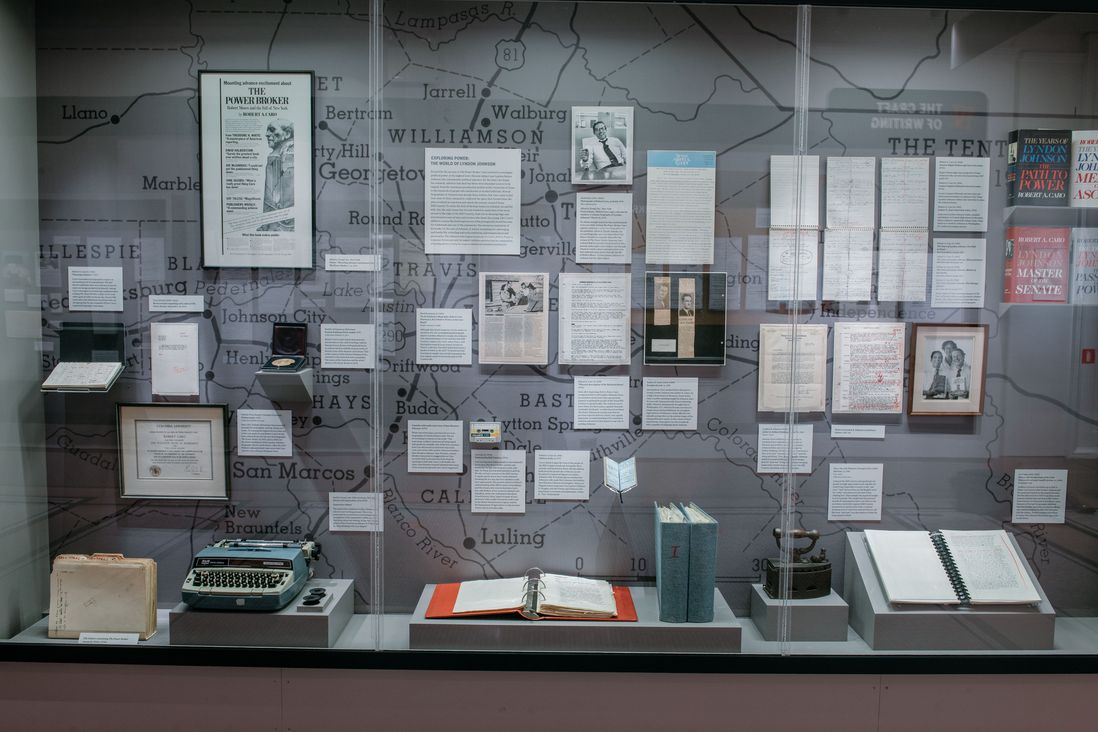 Inside the Robert Caro exhibit at the New-York Historical Society